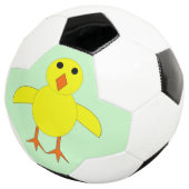 Mooie Paas Kuiken Voetbal Bal (Drie kwart)