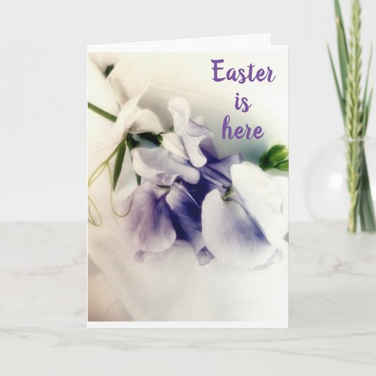 ***MOOIE PAASBLOEMEN*** VOOR "PASEN" "LENTE" KAART (Voorkant)