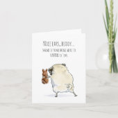 Mooie paaskaart kaart (Voorkant)