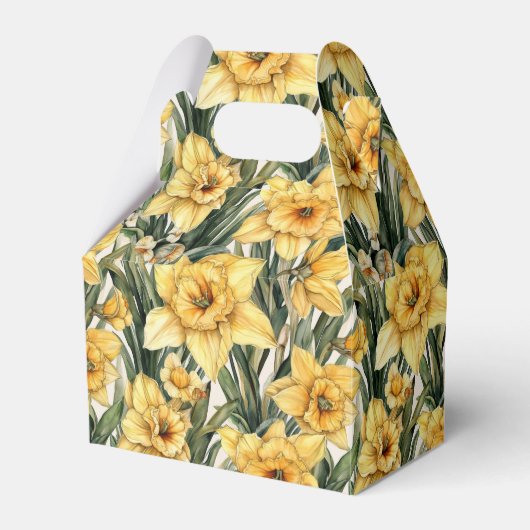 Mooie paaskartonnen Waterverf Eienjacht en Bedankdoosjes (Voorkant Zijde)