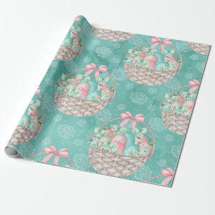 Mooie paasmand cadeaupapier