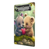 Mooie paddenstoelen in het bos      klembord (Angled2)