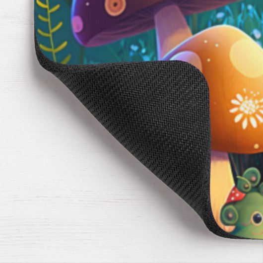 Mooie paddenstoelen muismat (Hoek)