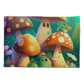 Mooie paddenstoelen voor de kamer van het kind kussensloop (Achterkant)