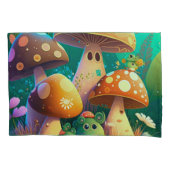 Mooie paddenstoelen voor de kamer van het kind kussensloop (Voorkant)