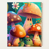 Mooie paddenstoelen voor de kamer van het kind planner (Achterkant)
