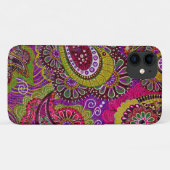 Mooie Paisley iPhone Hoes (Achterkant (horizontaal))