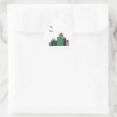 Mooie Pakketjes Ronde Sticker (Tas)
