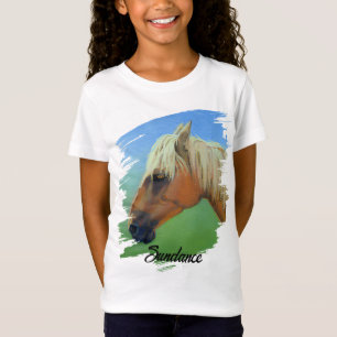 Mooie Palomino Paard -Personaliseer voor uw huisdi T-shirt