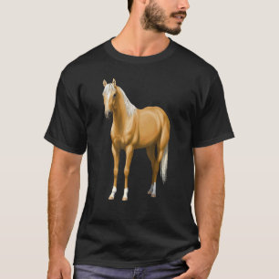 Mooie Palomino Quarter Horse Hengst T-shirt