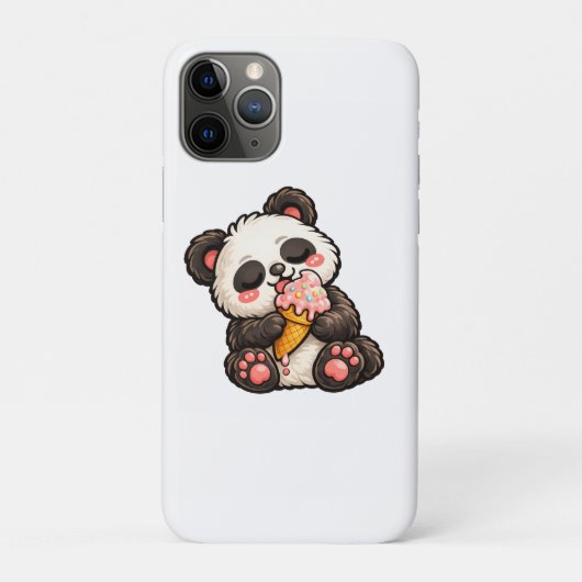Mooie Panda Ijs Case-Mate iPhone Case (Achterkant)