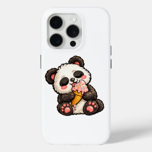 Mooie Panda Ijs iPhone 15 Pro Case