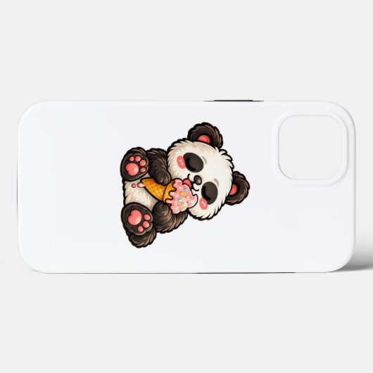 Mooie Panda Ijs Case-Mate iPhone Case (Achterkant (horizontaal))