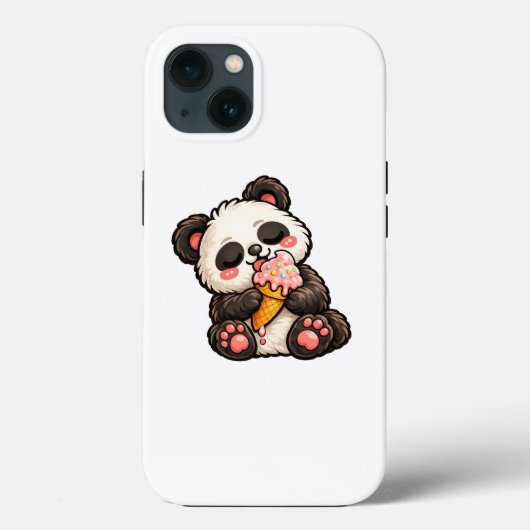 Mooie Panda Ijs Case-Mate iPhone Case (Achterkant)
