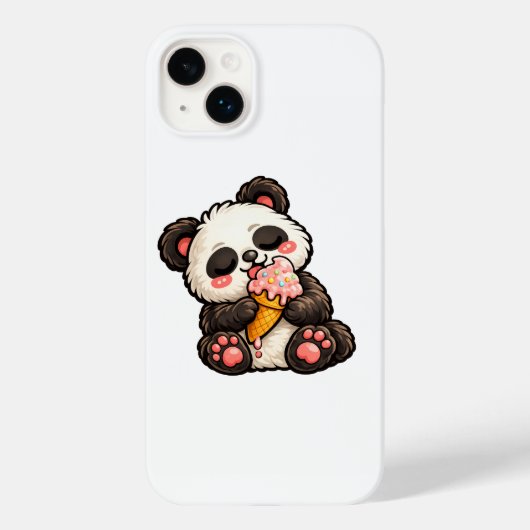 Mooie Panda Ijs Case-Mate iPhone Case (Achterkant)