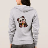 Mooie Panda Ijs Hoodie (Achterkant)