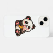 Mooie Panda Ijs iPhone Hoesje (Achterkant horizontaal)