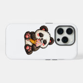 Mooie Panda Ijs iPhone Hoesje (Achterkant horizontaal)