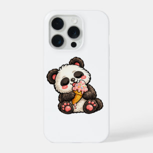 Mooie Panda Ijs iPhone 15 Pro Case