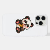 Mooie Panda Ijs iPhone Hoesje (Achterkant horizontaal)