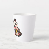 Mooie Panda Ijs Latte Mok (Voorkant)