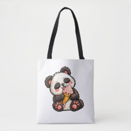 Mooie Panda Ijs Tote Bag