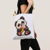 Mooie Panda Ijs Tote Bag (Dichtbij)