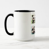 Mooie Panda Mok Aesthetisch Aquarel (Links)