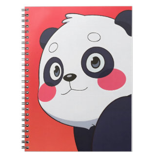 Mooie Panda Notitieboek voor Kinderen