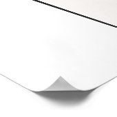 Mooie Panda Roze Hart Waterverf Bloemen Slaapkamer Poster (Hoek)