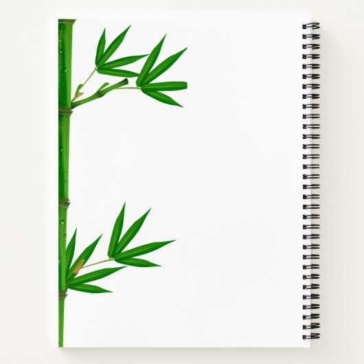 Mooie Pandanotitieboek voor Kinderen Notitieboek (Achterkant)