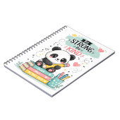 Mooie Pandaschool Notitieboek (Linkerzijde)