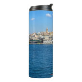 Mooie panorama van Istanbul reis Thermosbeker (Gedraaid links)