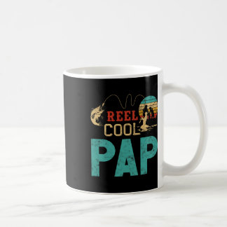 Mooie pap-visvangst Vaderdagcadeau voor visser Koffiemok