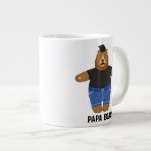 Mooie Papa Beer Vaderdag Geschenk Speciale Mok (Voorkant rechts)