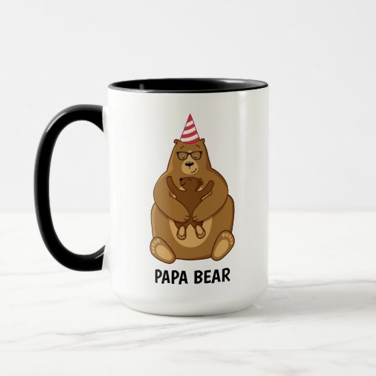 Mooie Papa Beer Vaderdag Geschenk Speciale Mok (Links)