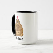 Mooie Papa Beer Vaderdag Geschenk Speciale Mok (Voorkant links)