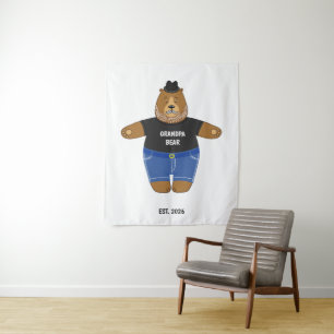 Mooie Papa Beer Vaderdag Geschenk Speciale Mok Wandkleed