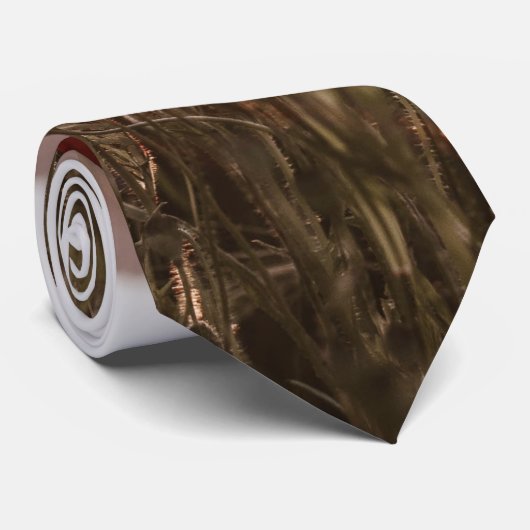 Mooie papaverbloemen stropdas (Opgerold)