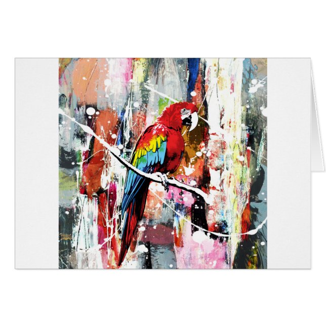 Mooie papegaai (Voorkant Horizontaal)