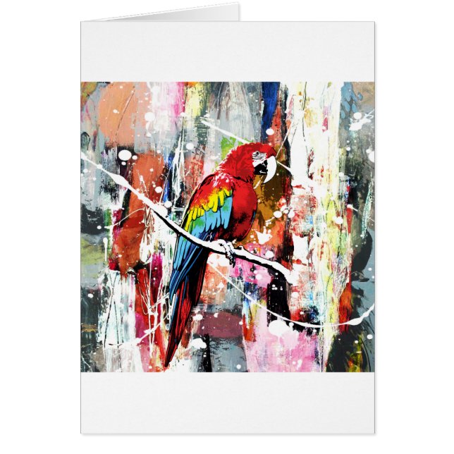 Mooie papegaai (Voorkant)