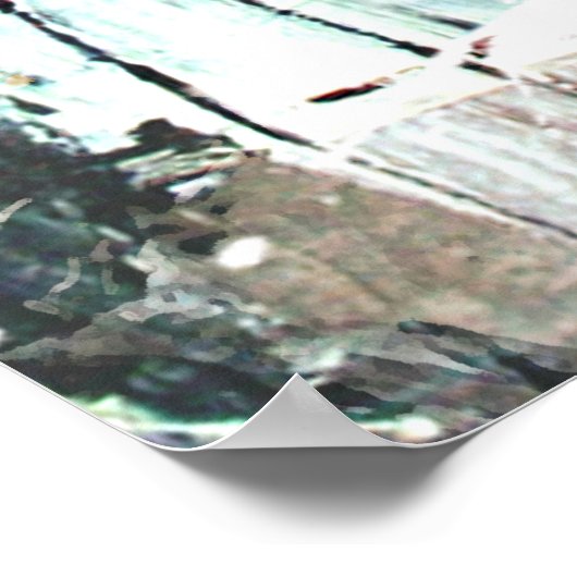 Mooie papegaai poster (Hoek)