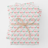 Mooie papierbladen met vinkmarkering inpakpapier vel (In situ)