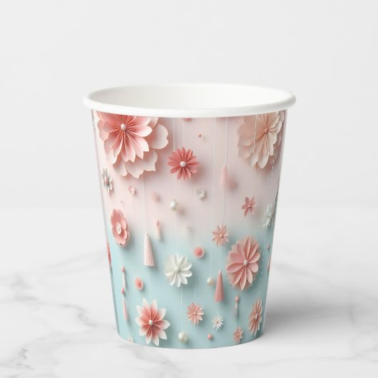 Mooie papieren beker (Achterkant)