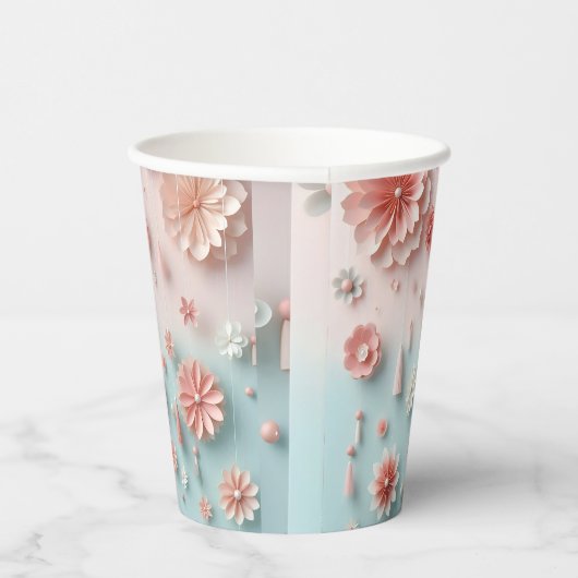 Mooie papieren beker (Rechts)