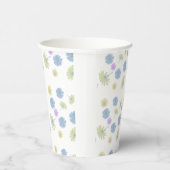 Mooie Papieren Bekers met Madeliefjes voor Warme o (Rechts)