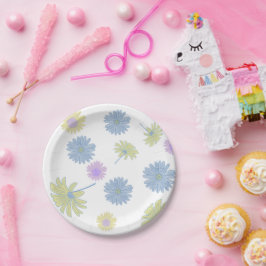 Mooie Papieren Bloemenborden Papieren Bordje