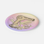 Mooie papieren borden papieren bordje (Gekanteld)