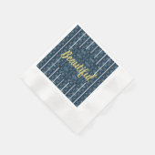 Mooie papieren servetten design van Poet Adiela Ak (Hoek)