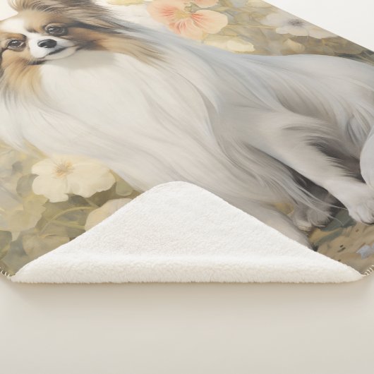 Mooie Papillon Sherpa Deken (3/4)